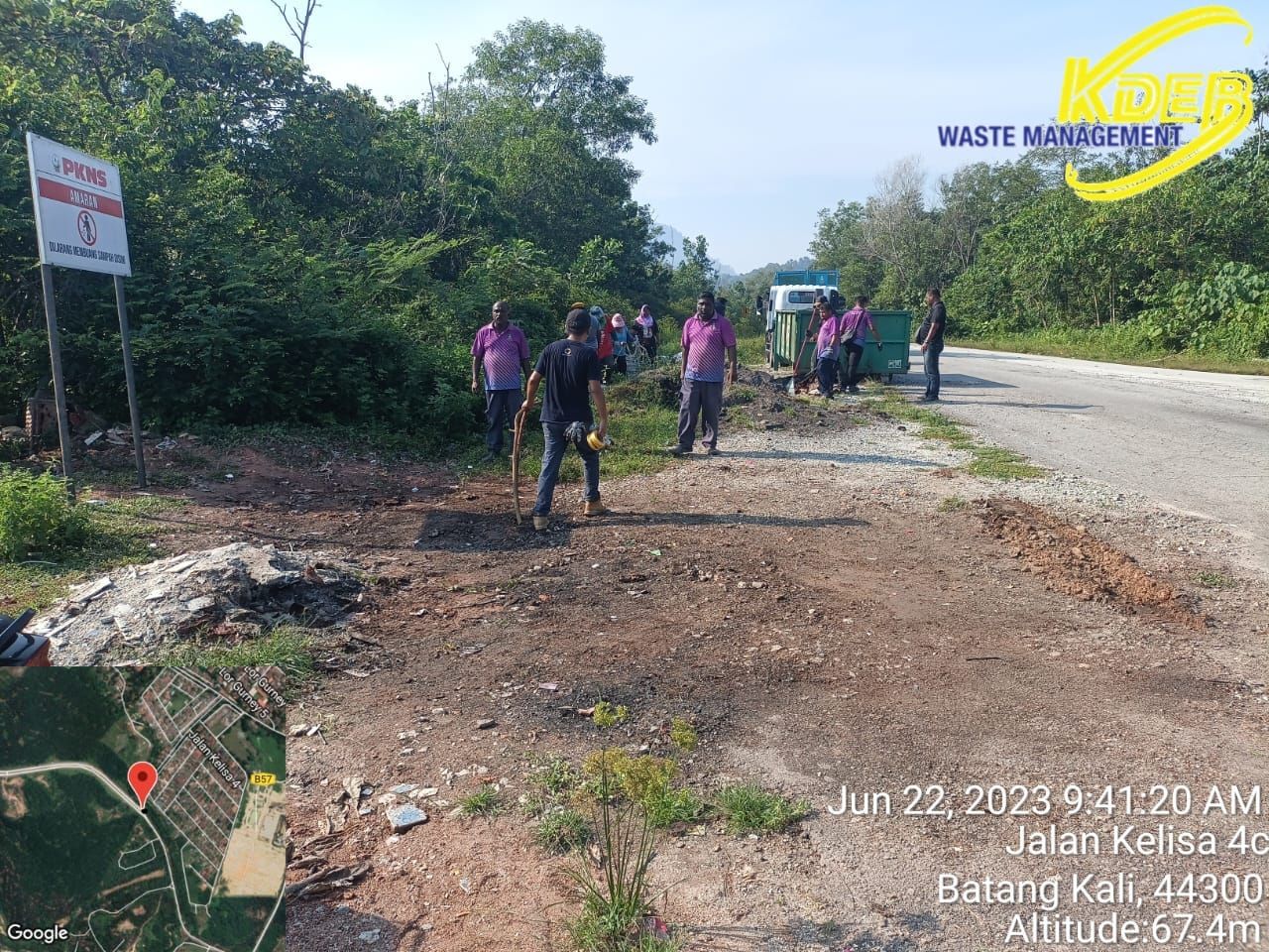 乌雪市会积极打击非法垃圾场  已清理26个.发10警告信