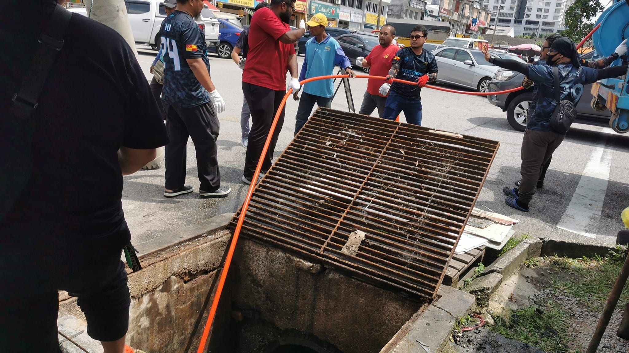 士拉央再也3路商业区   分两阶段清沟有望挥别水患