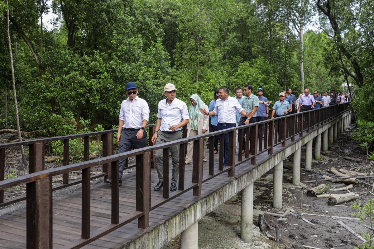 Taman rekreasi paya bakau di Klang dibuka dalam masa terdekat