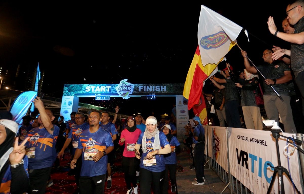Peserta luar negara antara lebih 1,000 sertai maraton Rawang Bypass