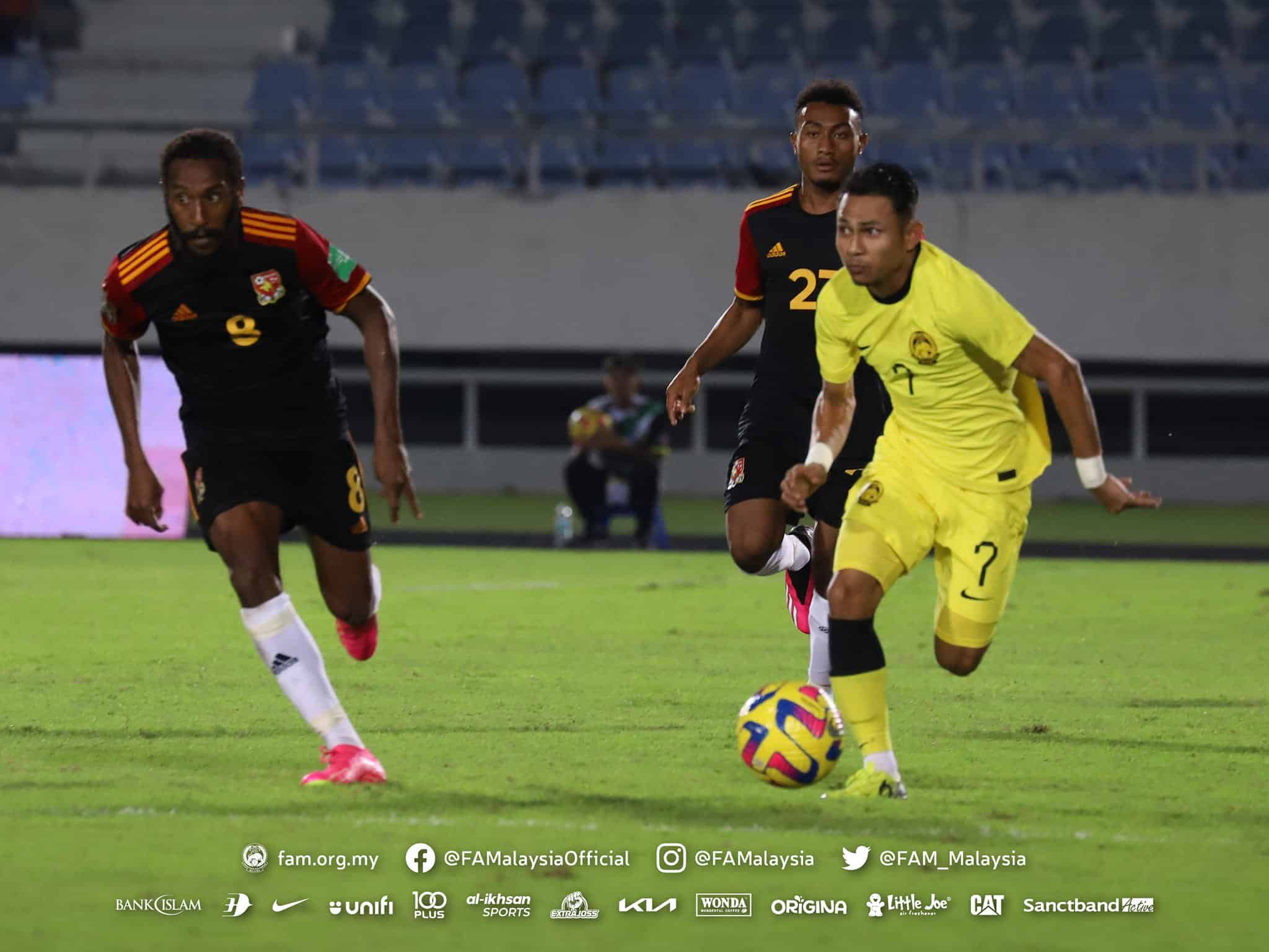 Harimau Malaya belasah Papua New Guinea 10-0