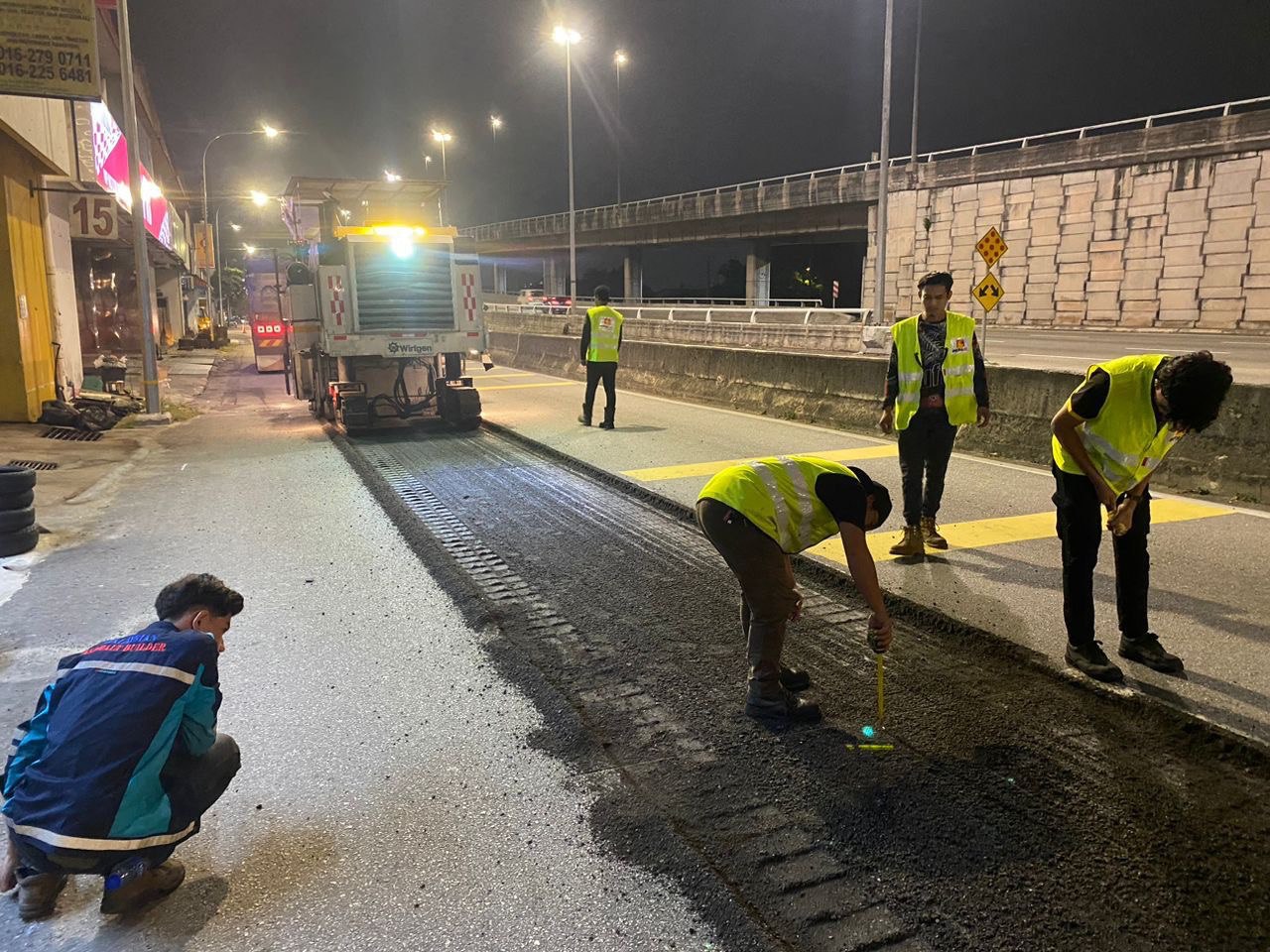 Infrasel teruskan projek turap jalan mega di Hulu Langat, Petaling Jaya