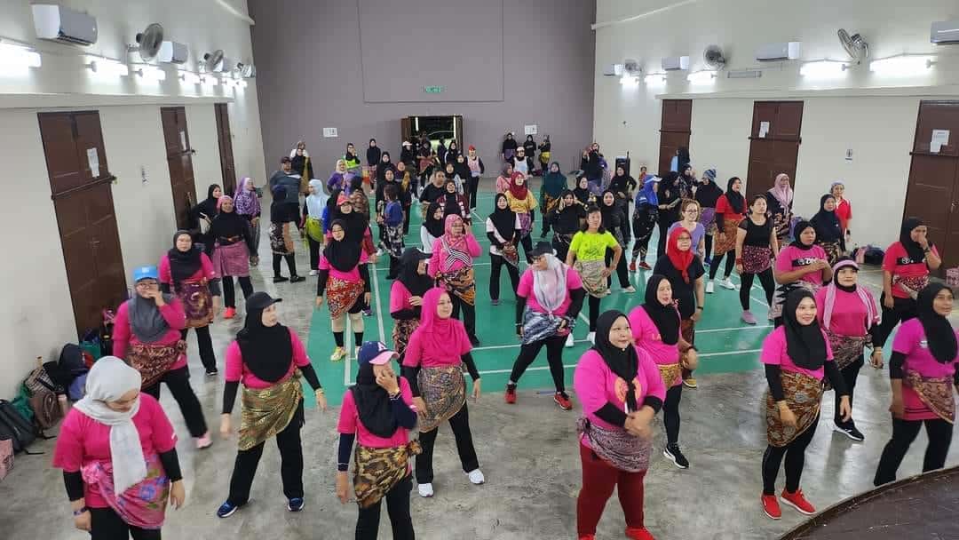 Program Zumba Batik 2023 DUN Batang Kali tarik lebih 100 penyertaan