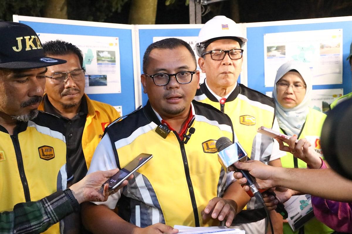 MB: Turapan jalan rosak di sembilan daerah dijangka siap hujung Julai