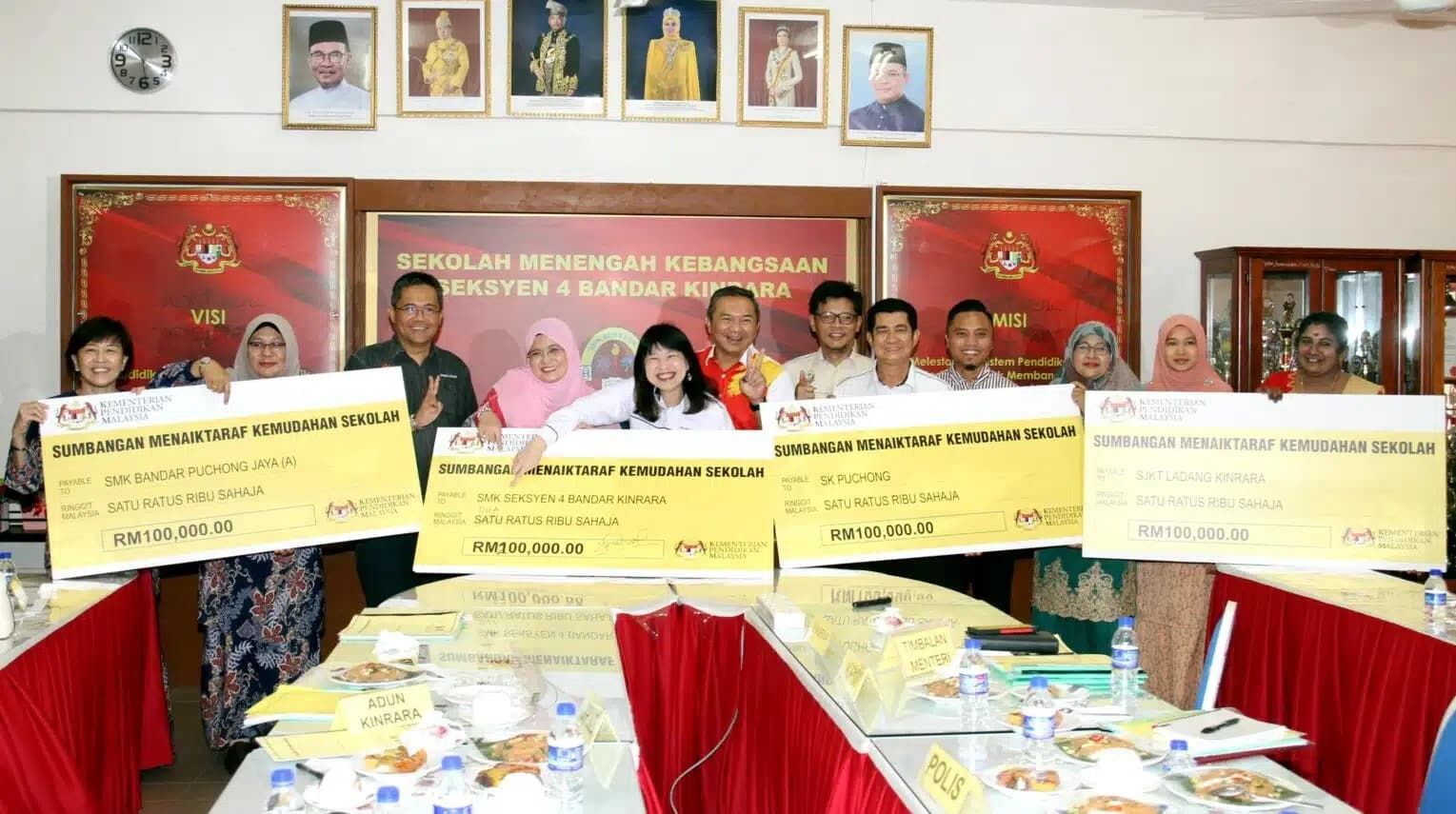 教育部拨60万维修校园设施 金銮区竞智华小等5学校受惠