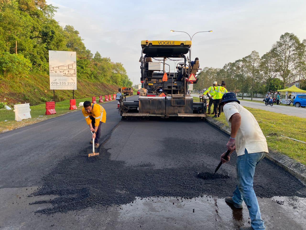 Infrasel fixes roads in Shah Alam, Petaling Jaya, Kuala Selangor, Banting