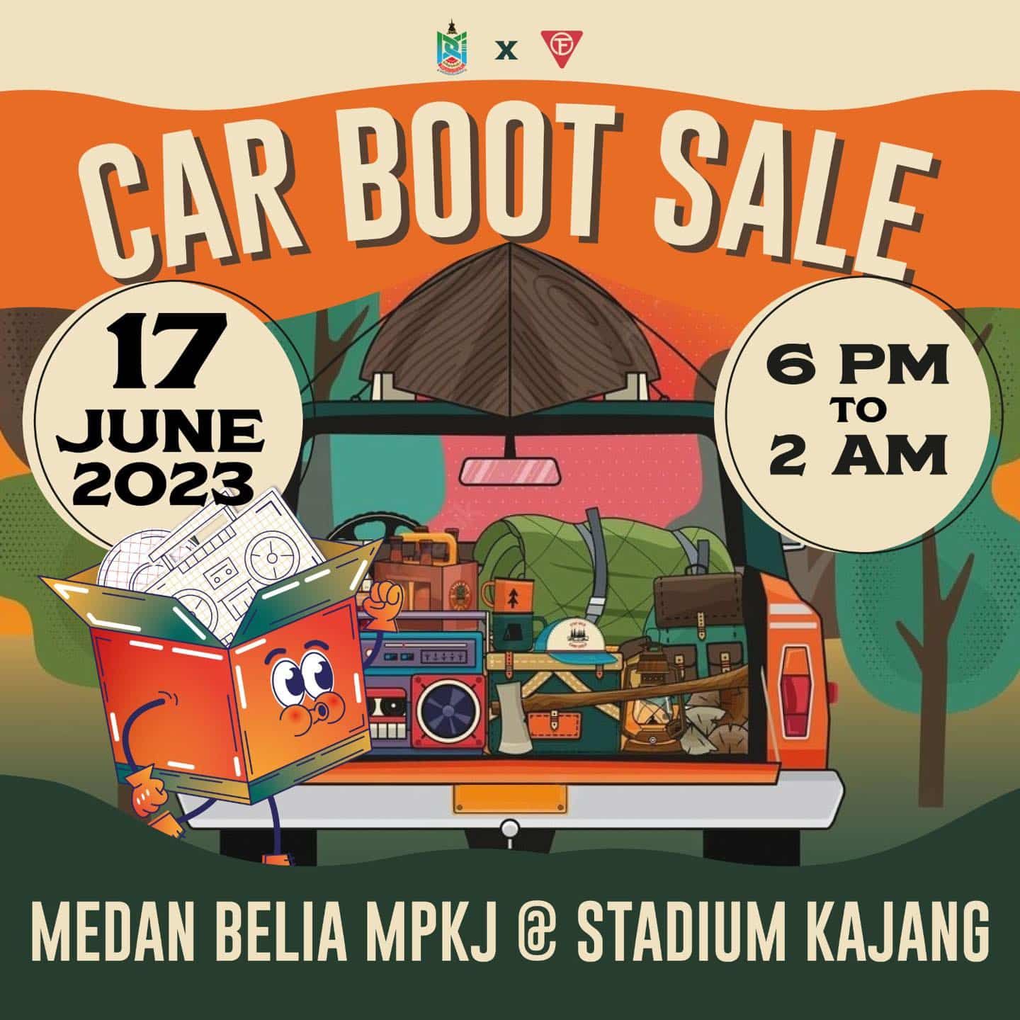 加影市会明办车尾箱市集   邀你来购心爱二手货