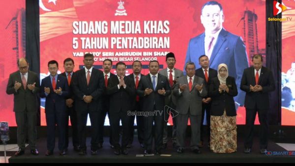 阿米鲁丁领军雪州5周年 感谢人民支持度过无数挑战