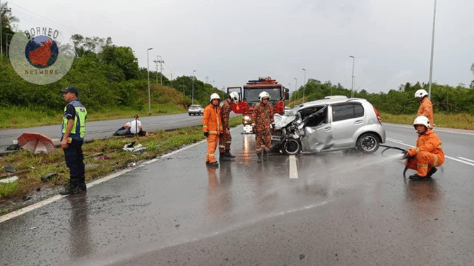 Lima orang termasuk kanak-kanak maut dalam kemalangan