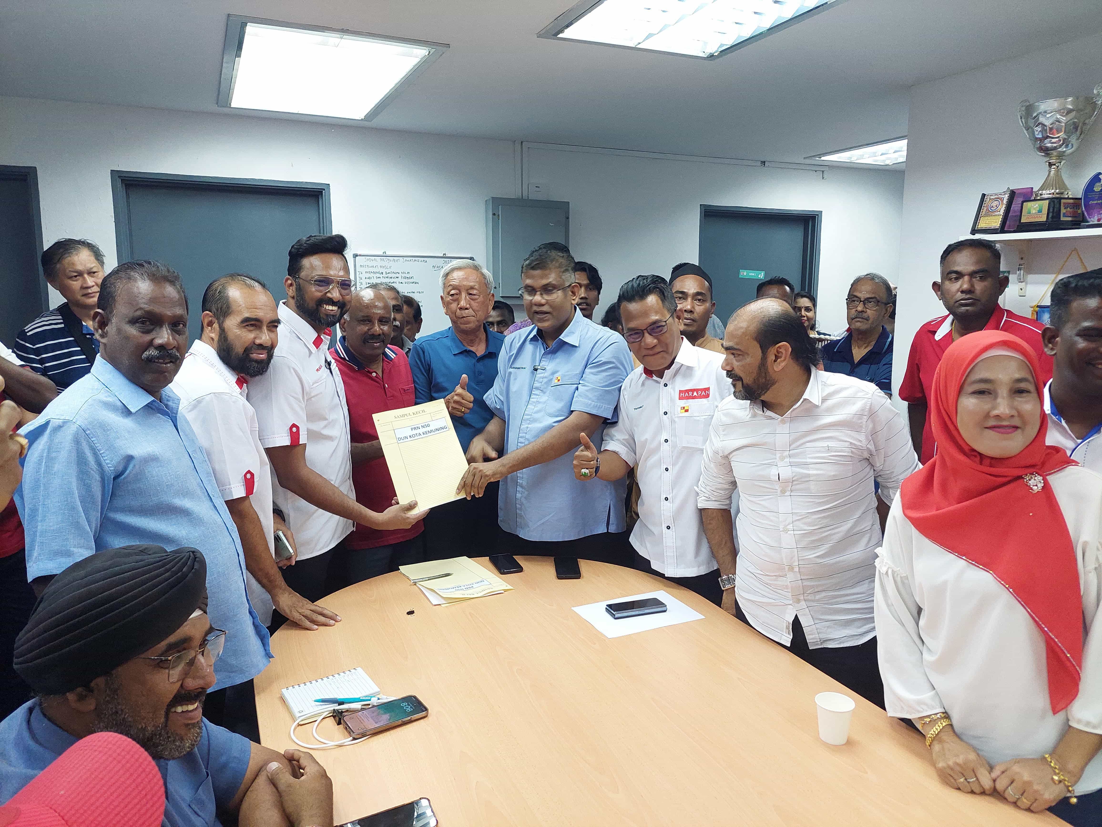 கோத்தா கெமுனிங் ஹராப்பான் வேட்பாளர் பிரகாஷூக்கு ஸ்ரீ மூடா பொது அமைப்புகள் ஆதரவு