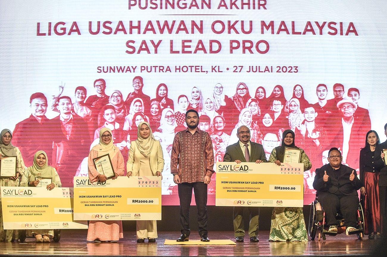 Cacat fizikal bukan halangan Ikon Usahawan OKU cipta kejayaan