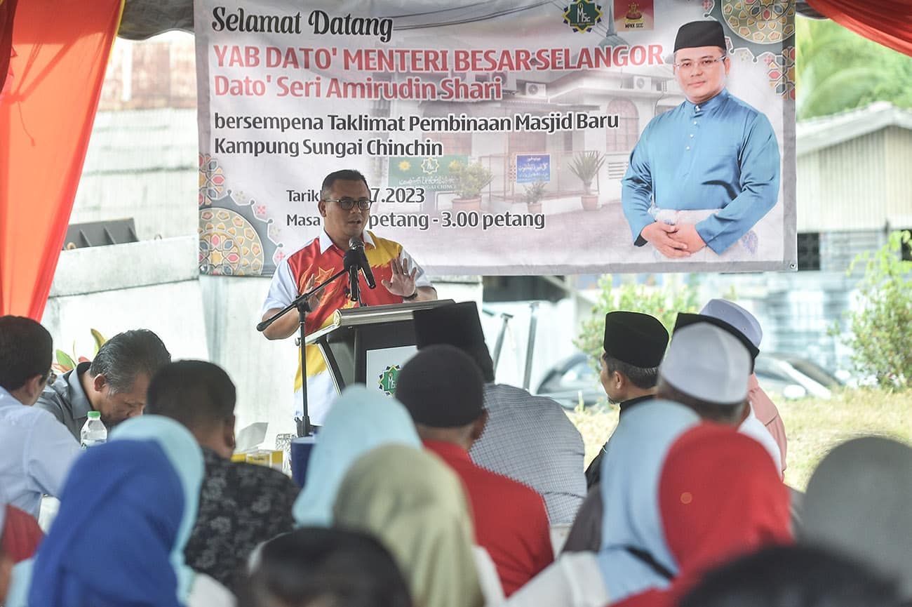 Dana RM15 juta bina masjid Kampung Sungai Chinchin, boleh muat 2,000 jemaah