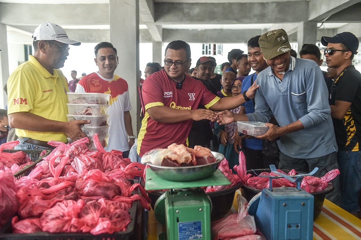 MB sertai program korban libat tiga kampung di Sungai Chinchin