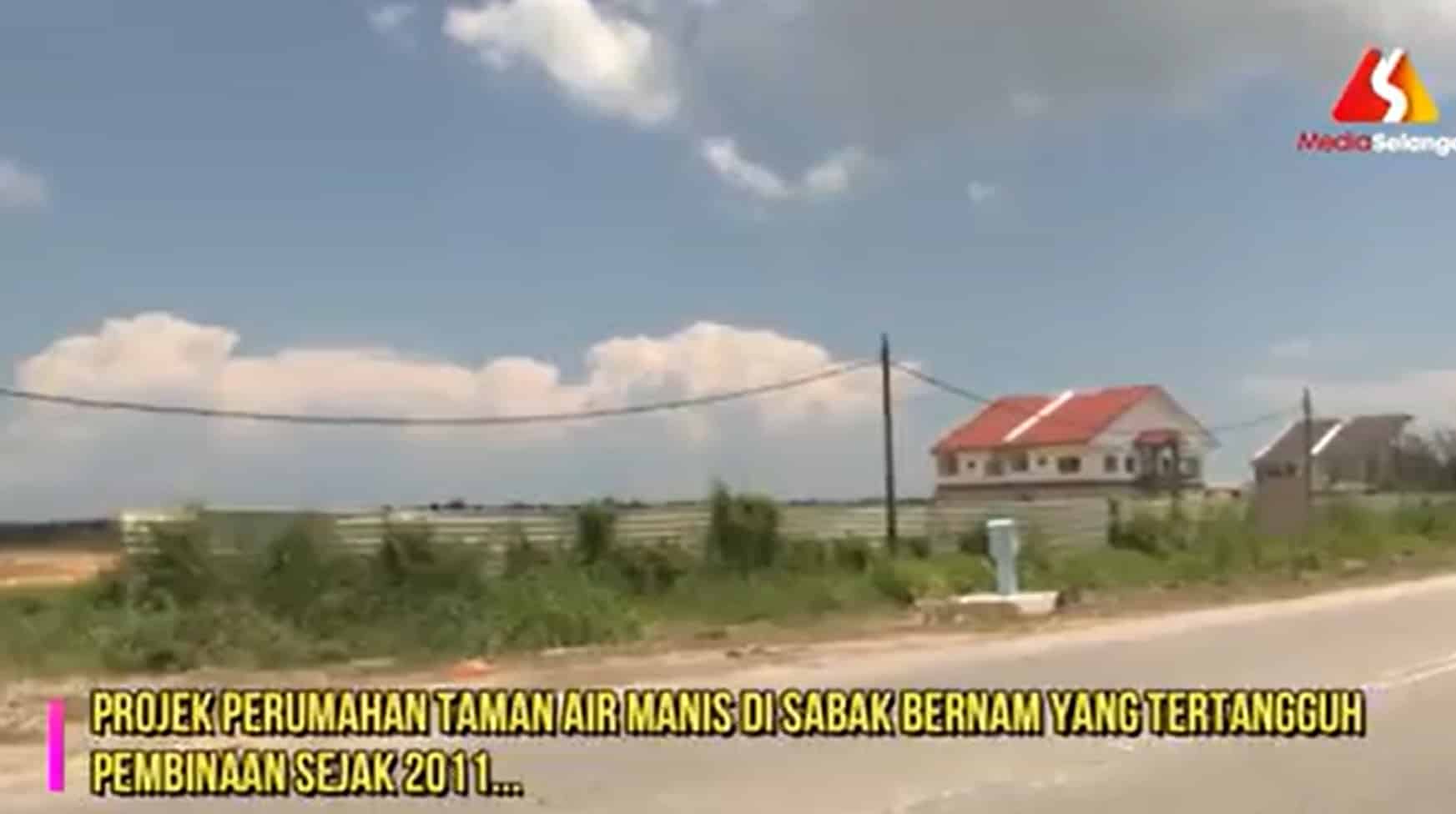 Penyandang DUN Sabak syukur dapat selesai isu perumahan terbengkalai Taman Air Manis