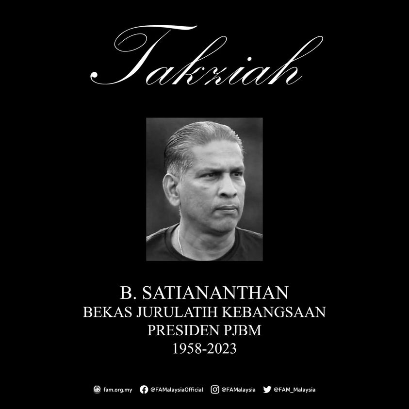 Ex-Harimau Malaya coach Sathianathan dies
