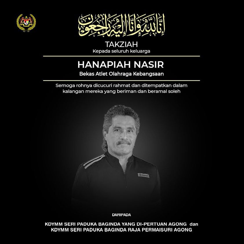 King, Queen convey condolences to family of Hanapiah Nasir