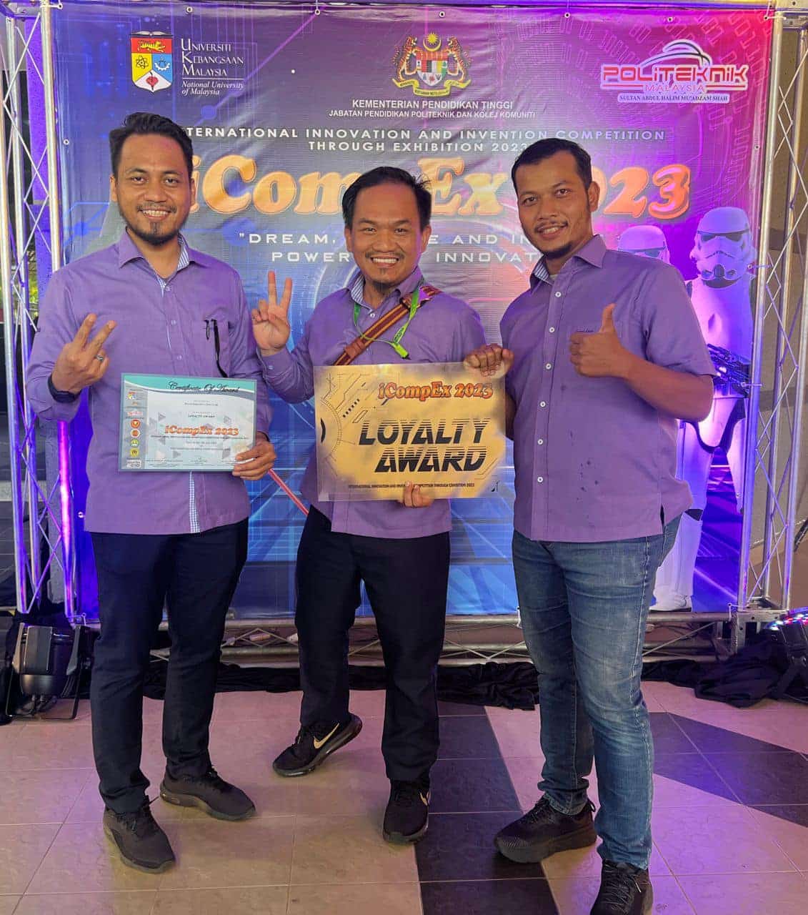 MBSA raih dua pingat emas dan perak dalam pertandingan reka cipta