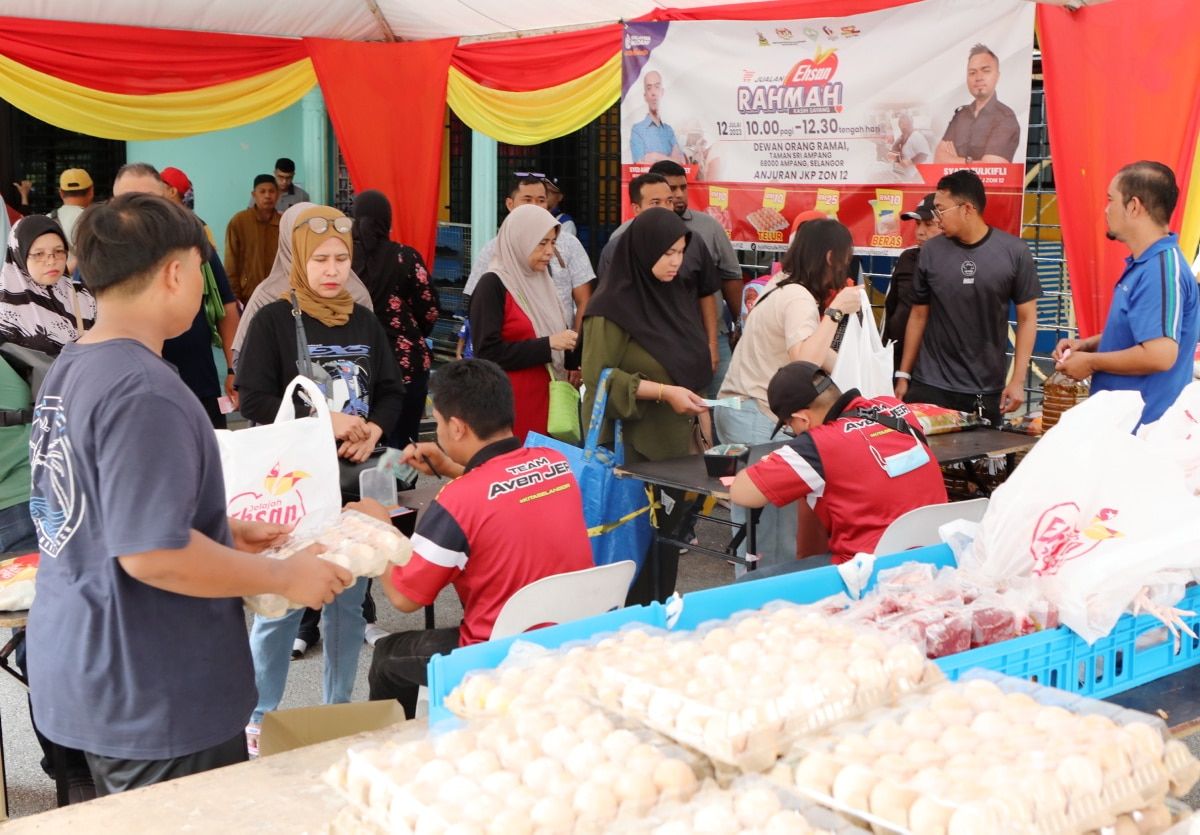 JER terus dapat sambutan, 500 ayam terjual dalam tempoh sejam