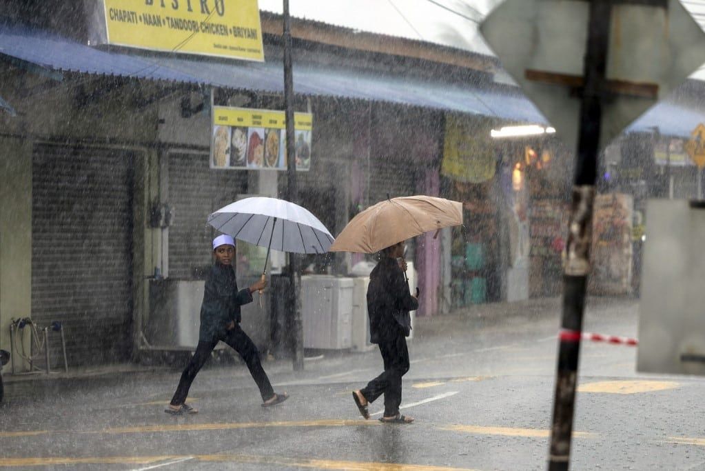柔彭发危险水平气象预警 即日持续下雨直至星期日