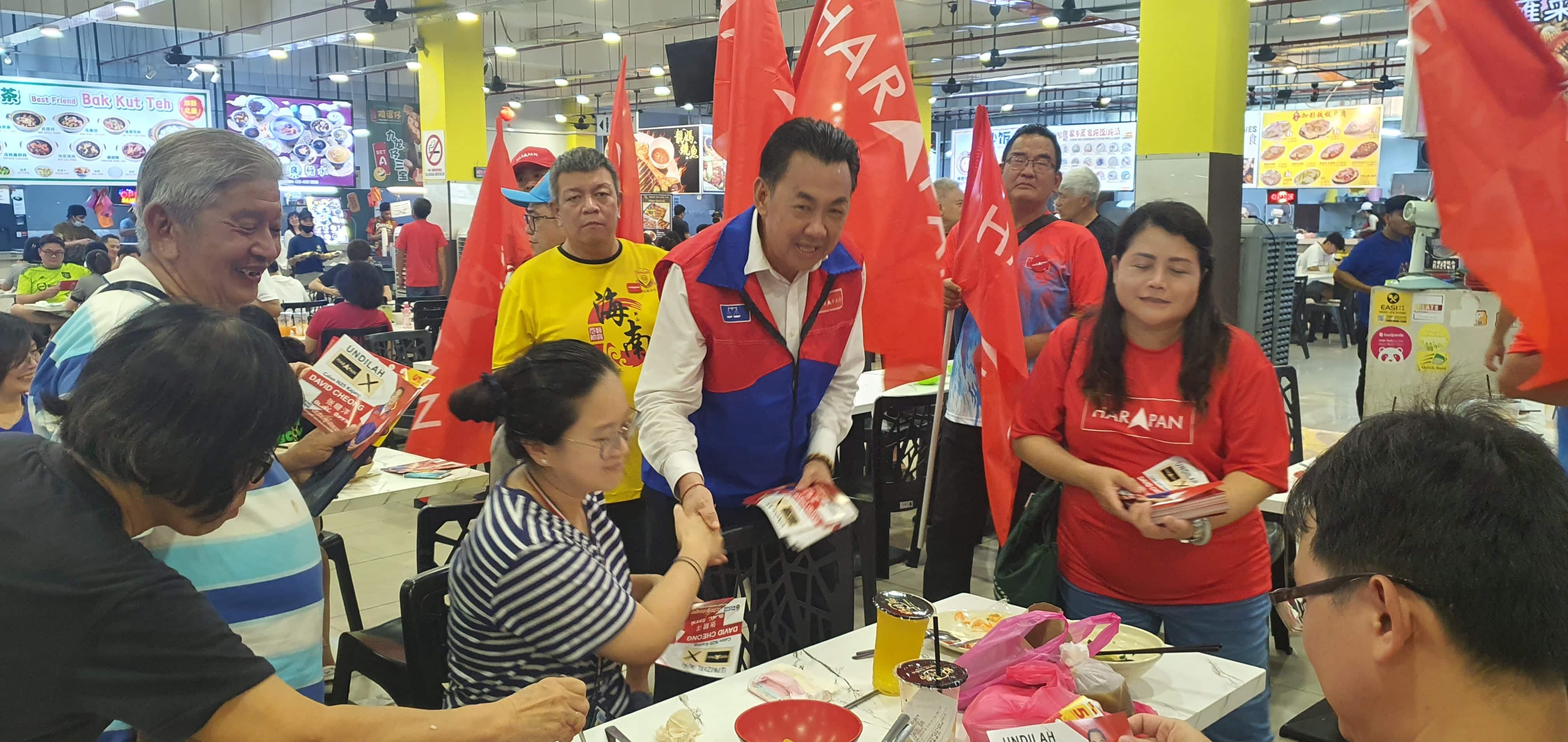 张睷洋矢提升基设 选民盼为加影注入新活力