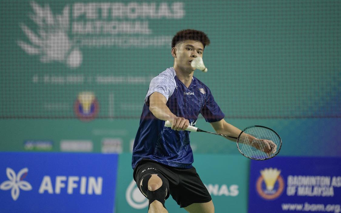 Jun Hao mara separuh akhir Kejohanan Badminton Kebangsaan
