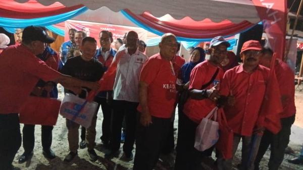 பாயா ஜெராஸ் சட்டமன்ற தேர்தல் இயந்திரம் வாகனங்களுடன் வெள்ளோட்டம்.