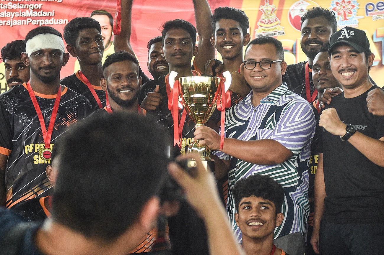 Pasukan Puchong Brothers juara kabaddi peringkat DUN Sungai Tua