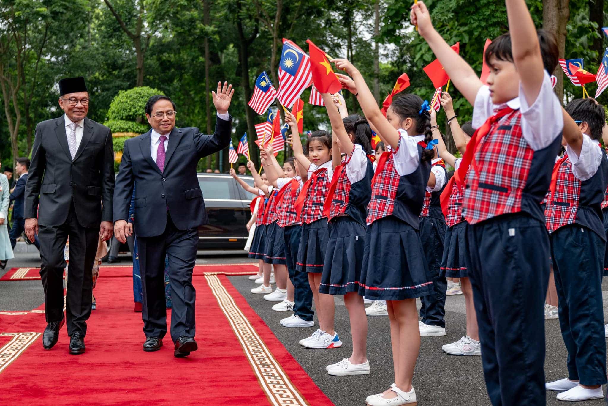 Vietnam rolls out red carpet for PM Anwar