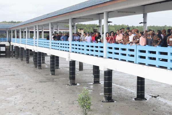 梁德志促提升吉胆岛码头 冀挖深两地防洪池治水