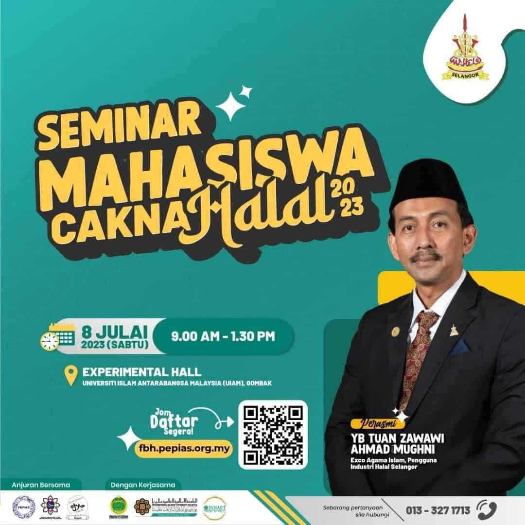 EXCO: Seminar cakna halal bantu anak muda peka pilih produk, perkhidmatan 