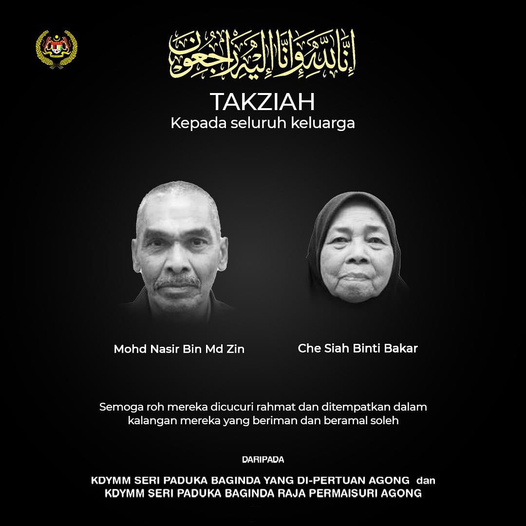 Agong conveys condolences over passing of two Hajj pilgrims