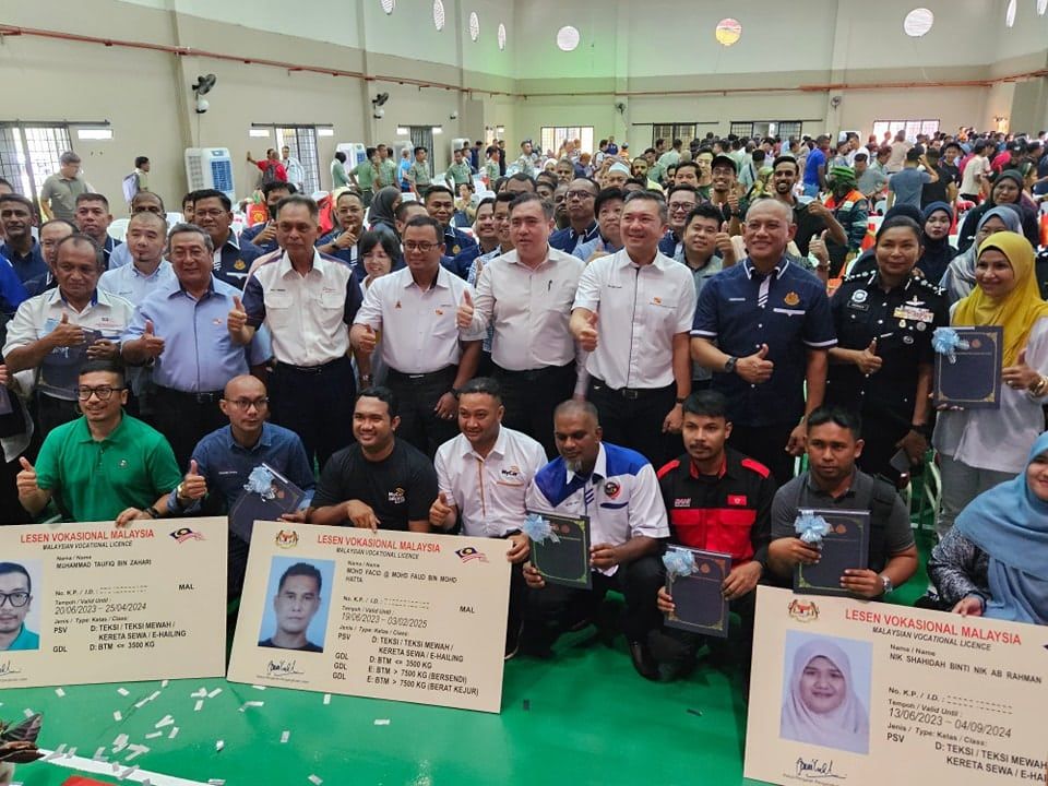 政府免费发放4000张PSV驾照  减轻B40负担缓解业界司机荒