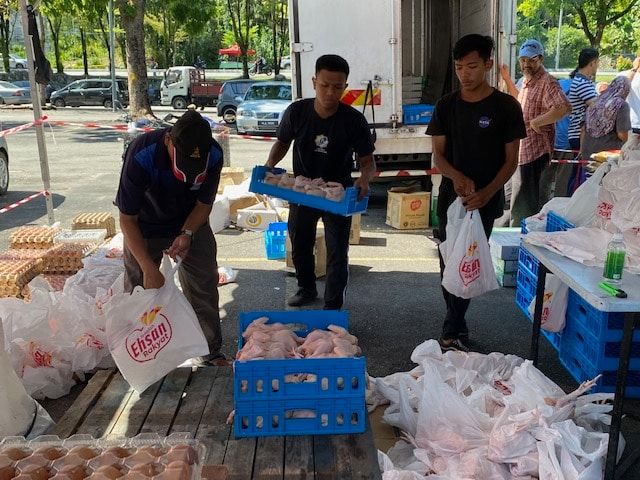 Jualan murah manfaat 1,000 keluarga B40 di DUN Lembah Jaya