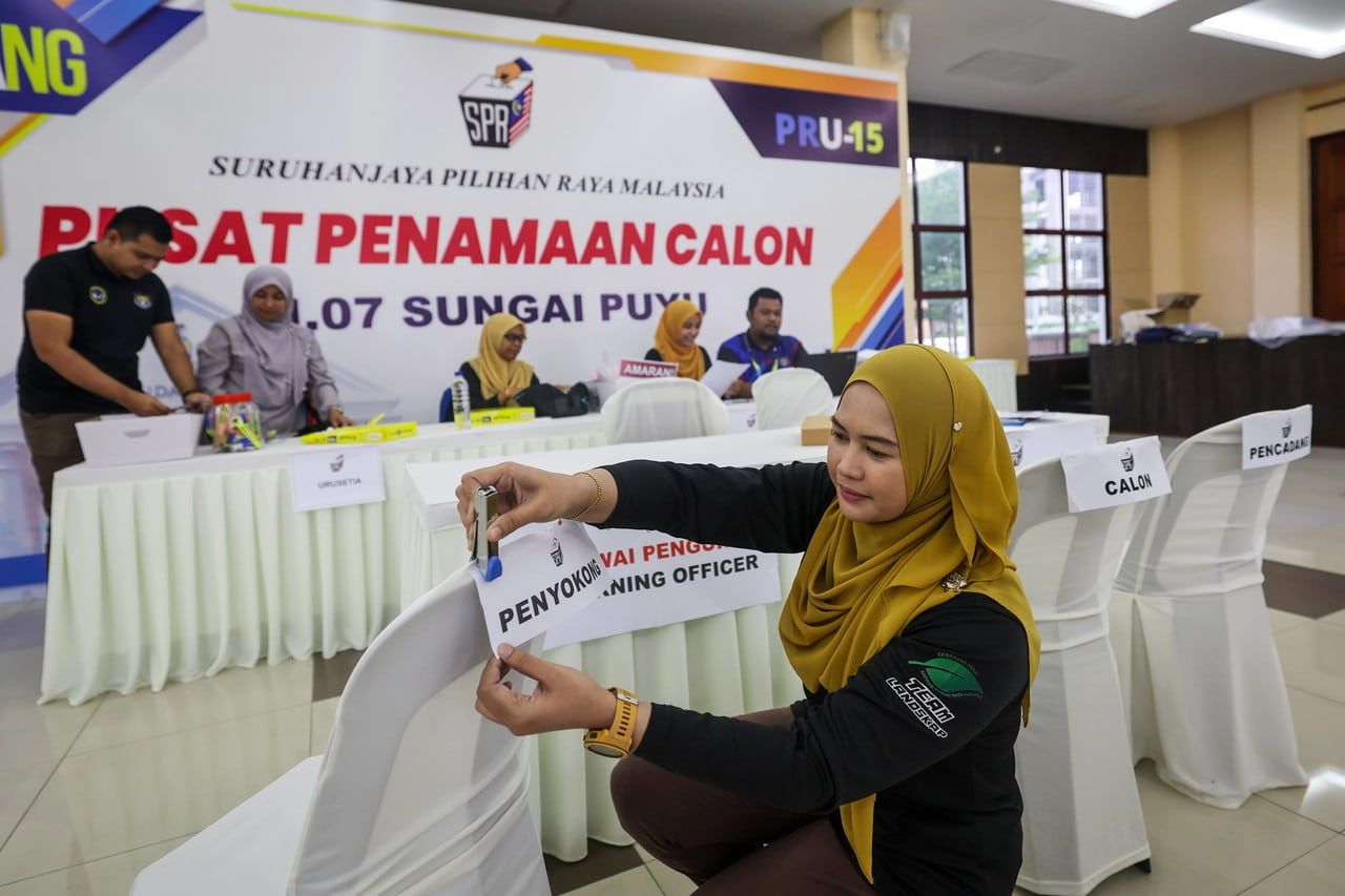 6州选举提名日  多县上午晴天.吉槟数县有雨