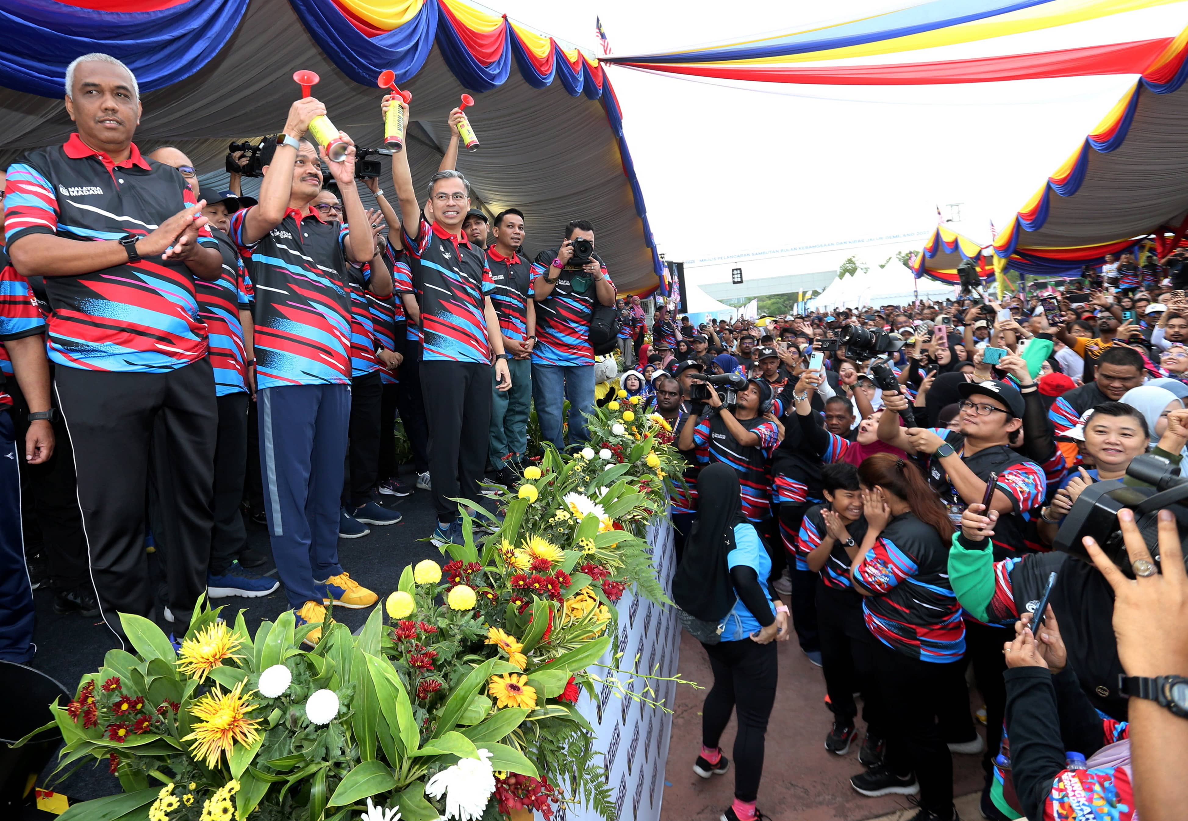Bulan Kebangsaan, Kibar Jalur Gemilang 2023 dilancar di Ipoh hari ini