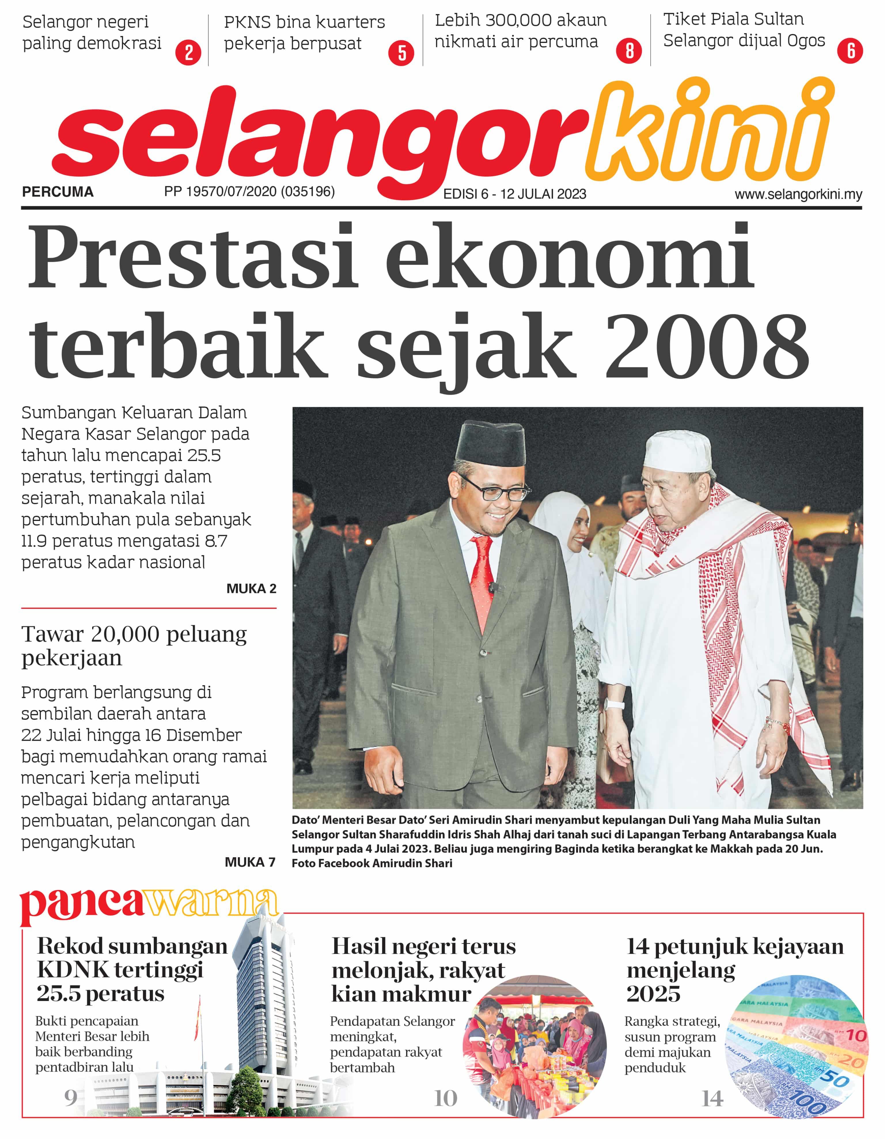 Selangorkini 6 - 12 Julai 2023