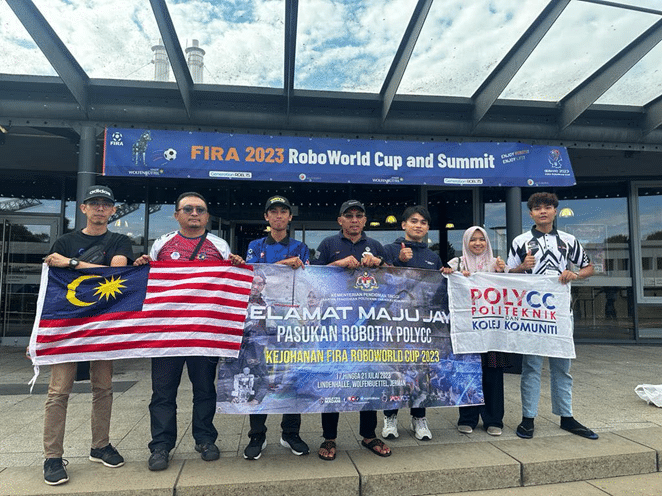 Pasukan robotik politeknik, kolej komuniti raih enam pingat di Jerman
