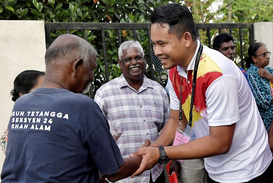 Harapan's Batu Tiga candidate won't bank on dad's popularity for win
