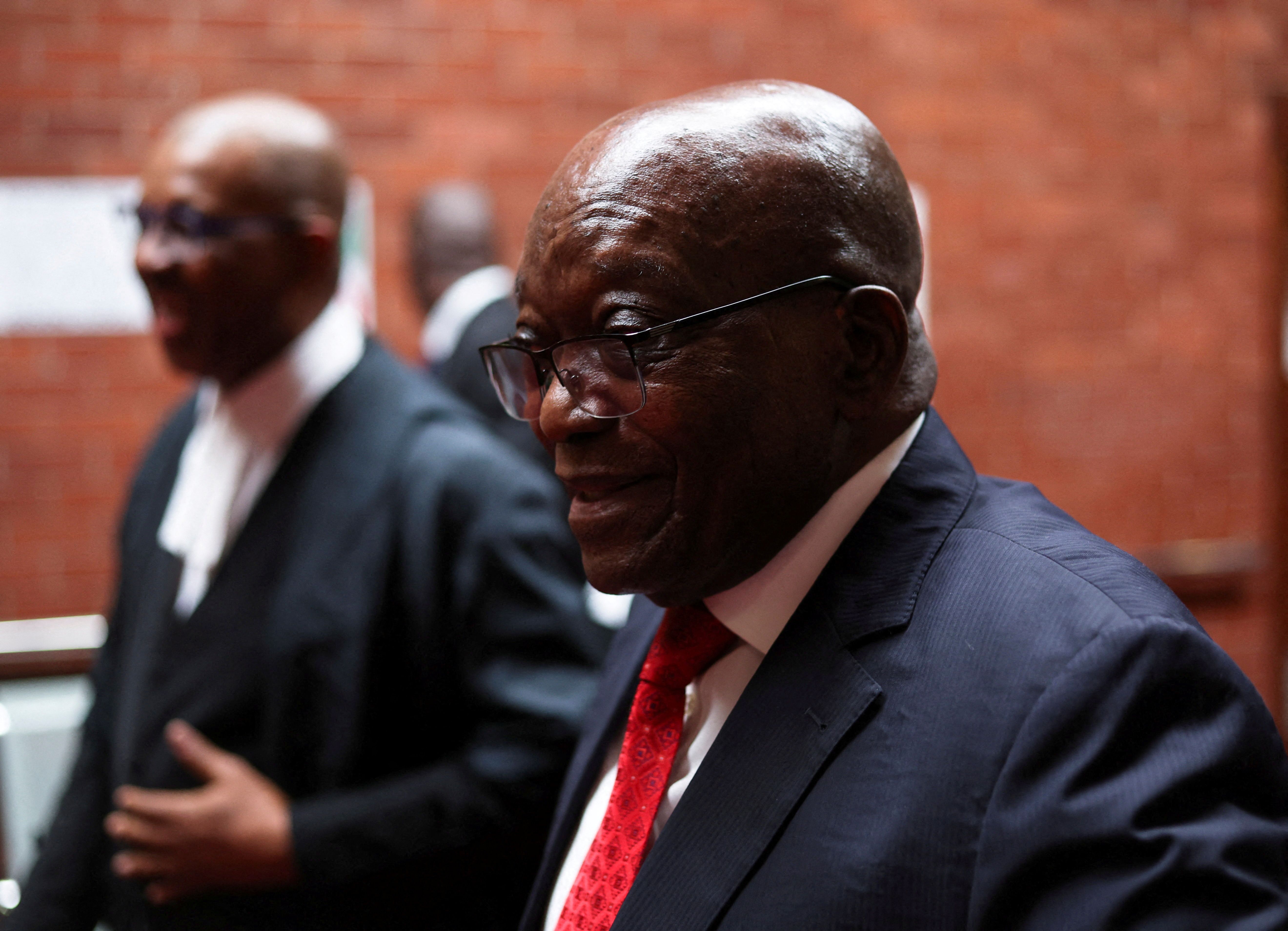 Former S. African president Jacob Zuma heading back to prison