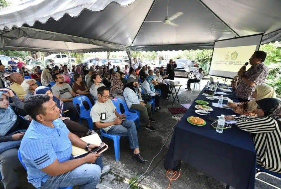 安邦市会办斜坡修复对话会 约百名居民参与集思广益