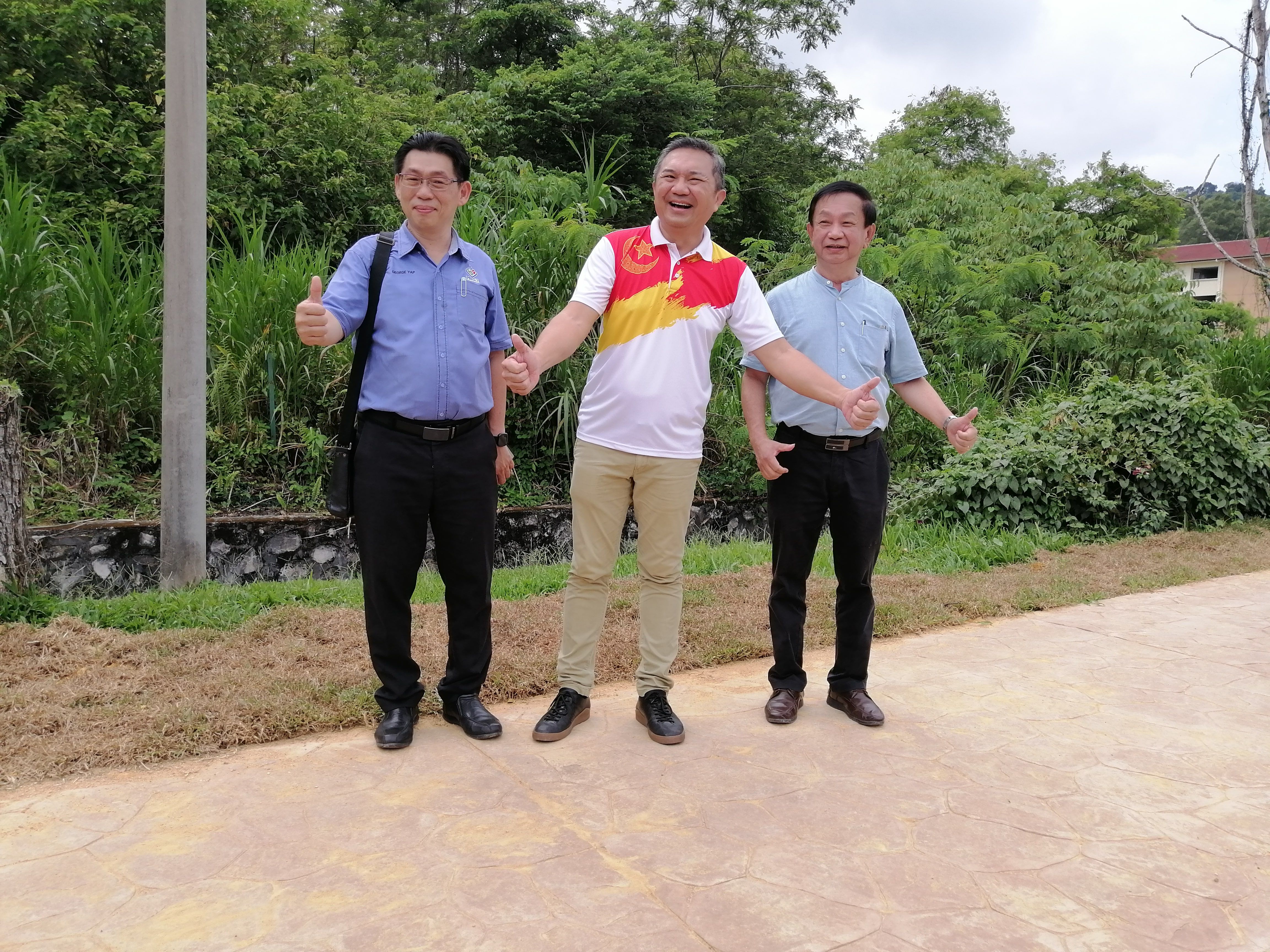 蒲种宏愿花园建步行道.越野脚车道 鼓励以脚代步.进行极限运动