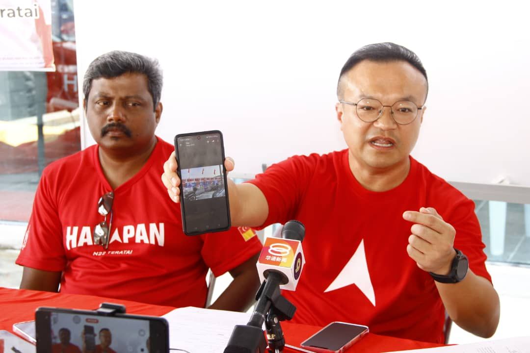 游佳豪行动室夜半被对手插旗200米 选委会下令国盟拆除