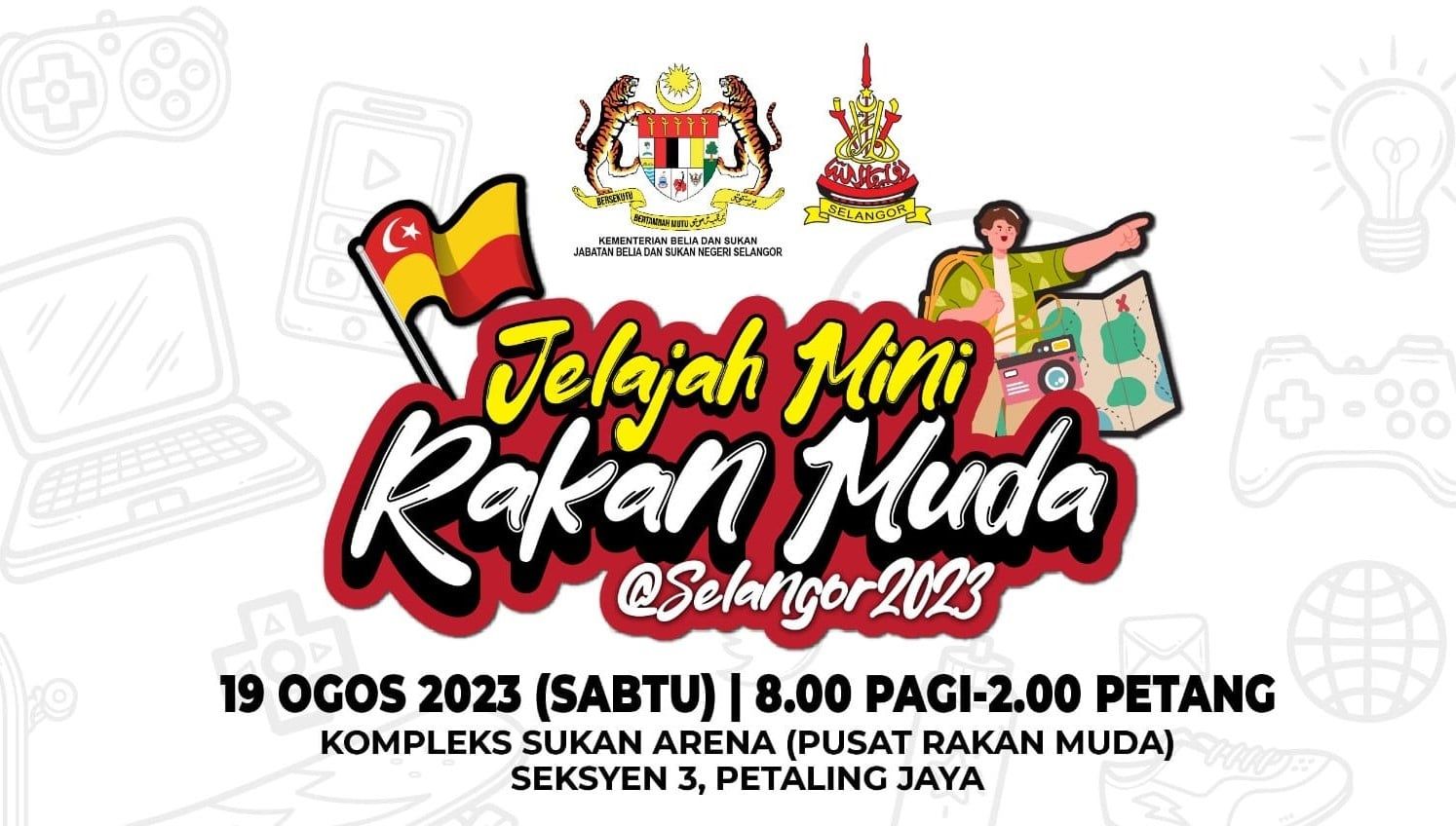 Jelajah Mini Rakan Muda@Selangor tawar pelbagai aktiviti menarik Sabtu ini