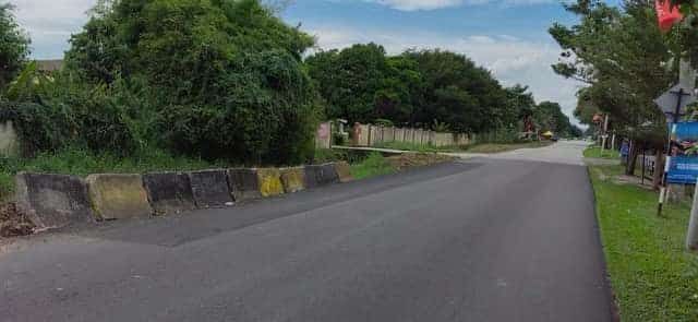 巴生水管路下陷    玛丽安：工程局已重铺