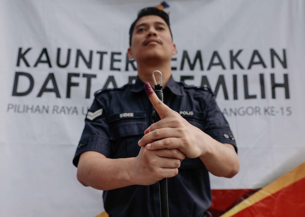 6州选和瓜登补选投票率逾90% 超过7万军警及配偶提前投票