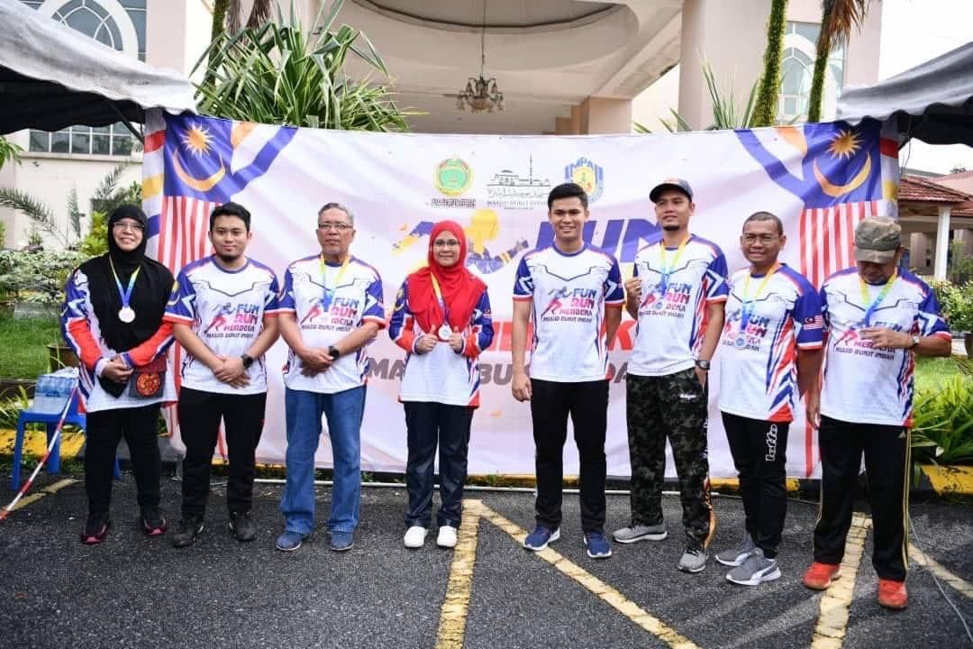 MPAJ, penduduk sertai larian sempena Hari Kemerdekaan