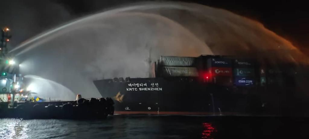 Fire aboard vessel off Port Klang extinguished