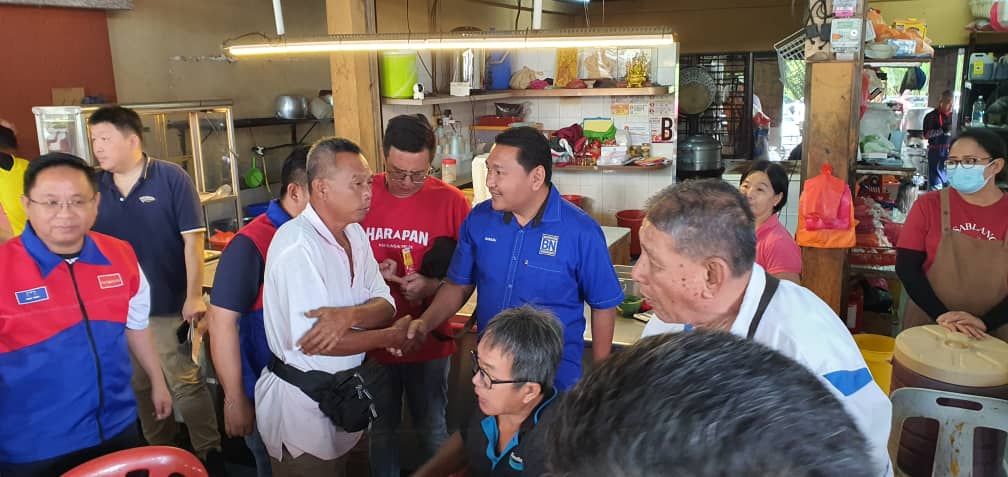 火箭国阵候选人联手出击   龙溪拜票冀带动双溪比力选情