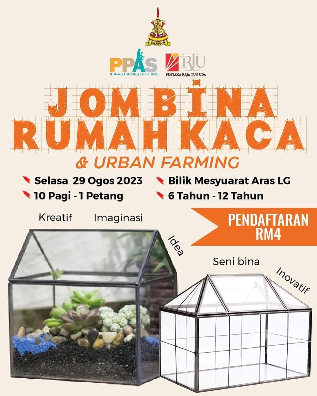 PPAS anjur program bina rumah kaca, dedah pertanian bandar kepada kanak-kanak 