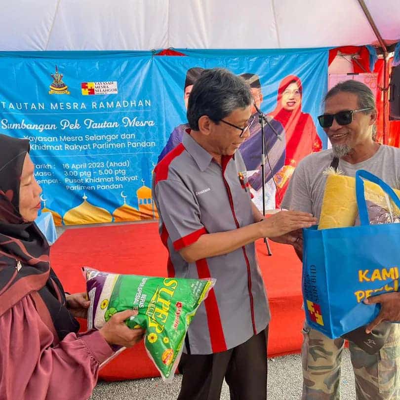 Lebih 45,000 keluarga terima bakul makanan Yayasan Mesra Selangor